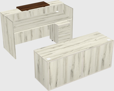 Modular reception desk