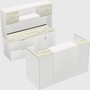 Modular reception desk