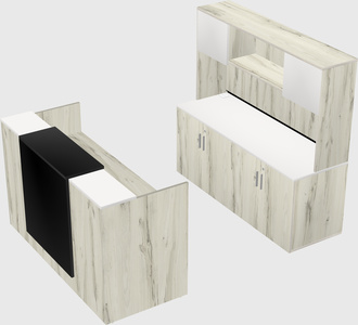 Modular reception desk
