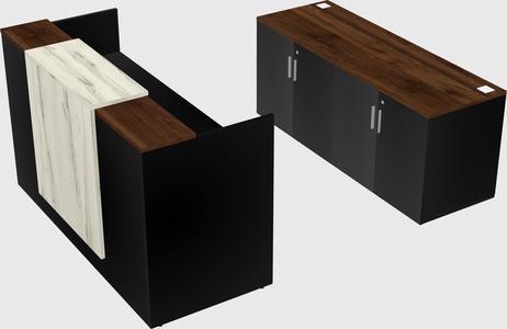 Modular reception desk