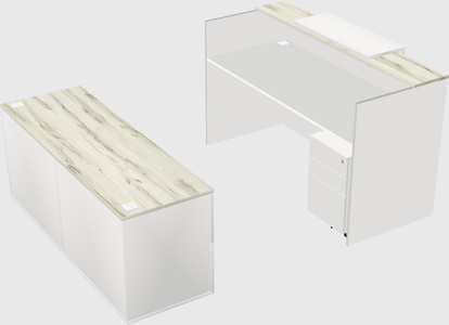 Modular reception desk