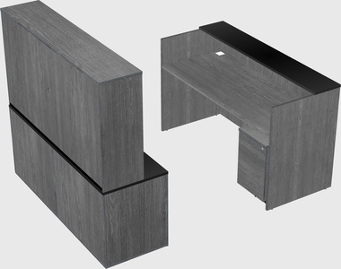 Modular reception desk
