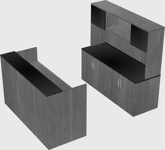 Modular reception desk