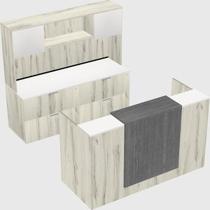 Modular reception desk