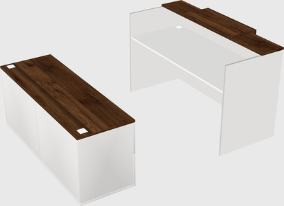 Modular reception desk