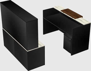 Modular reception desk