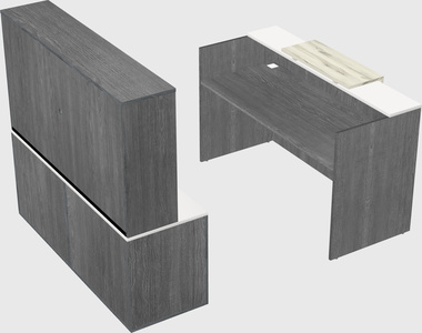 Modular reception desk
