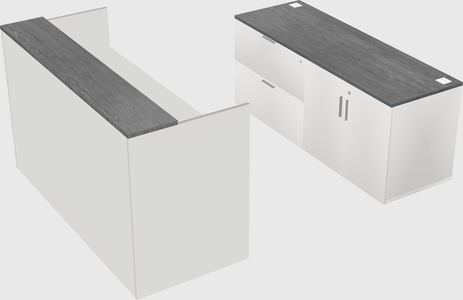 Modular reception desk