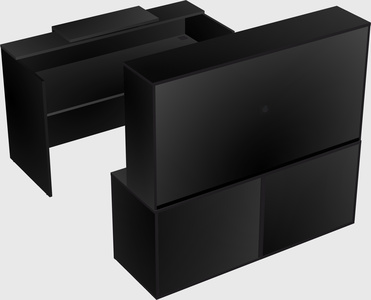 Modular reception desk