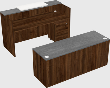Modular reception desk