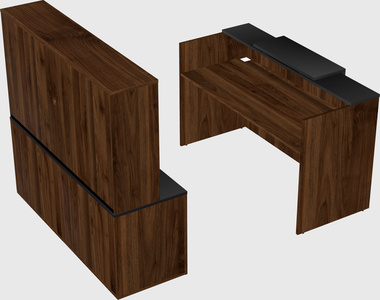Modular reception desk