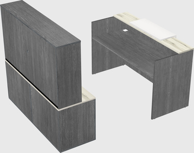 Modular reception desk