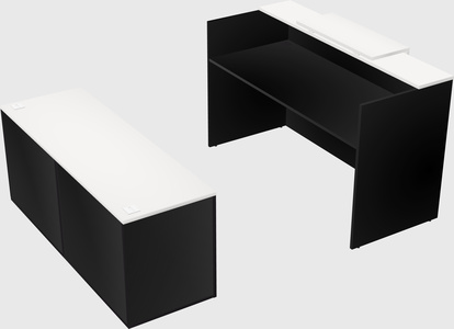 Modular reception desk