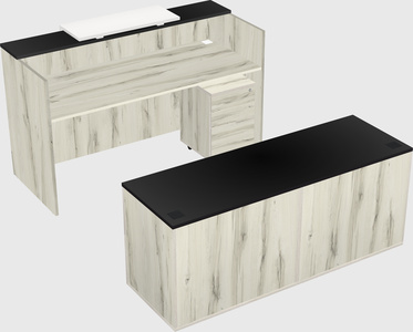 Modular reception desk