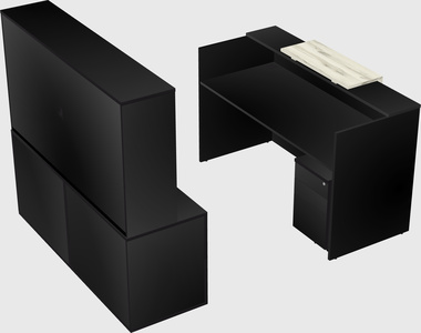 Modular reception desk