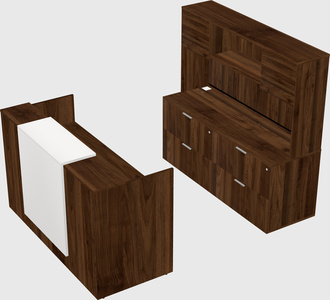 Modular reception desk