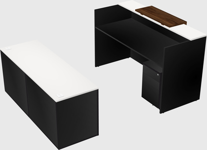 Modular reception desk
