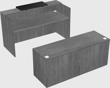 Modular reception desk