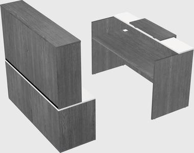 Modular reception desk