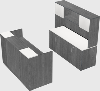 Modular reception desk