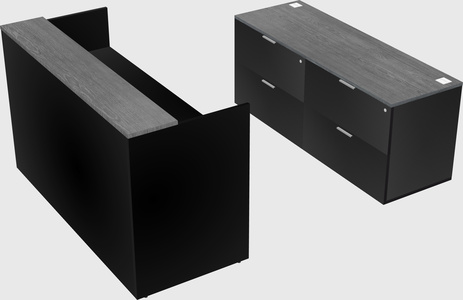 Modular reception desk
