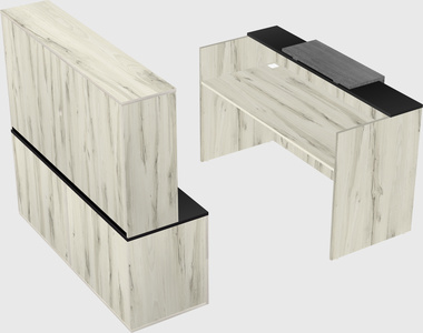 Modular reception desk