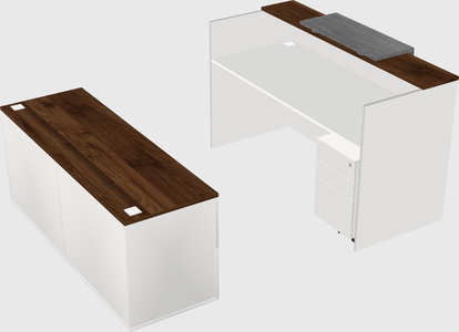 Modular reception desk