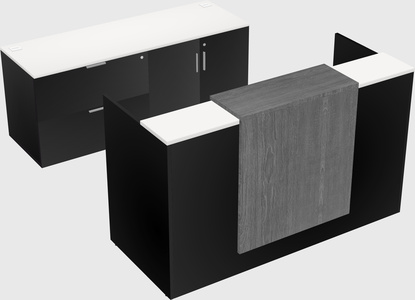 Modular reception desk