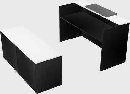 Modular reception desk