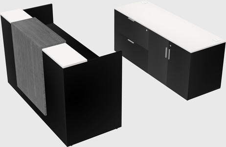 Modular reception desk