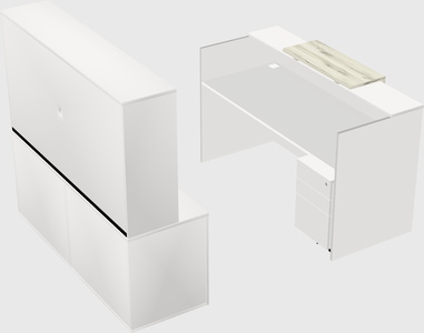 Modular reception desk