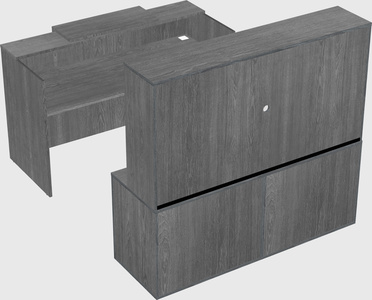 Modular reception desk