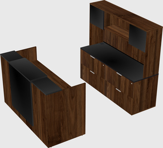 Modular reception desk