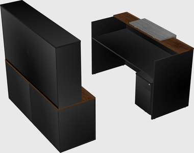 Modular reception desk