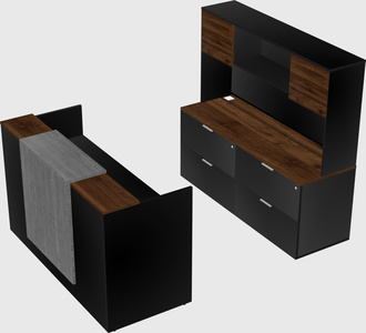Modular reception desk