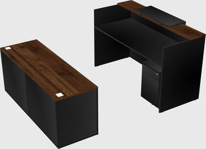 Modular reception desk