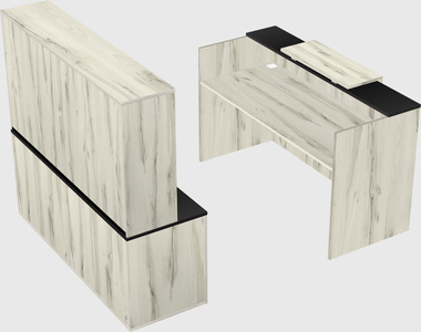 Modular reception desk