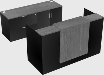 Modular reception desk