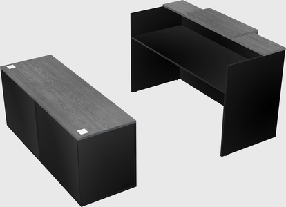 Modular reception desk