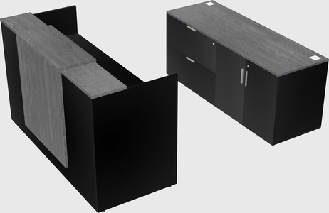 Modular reception desk