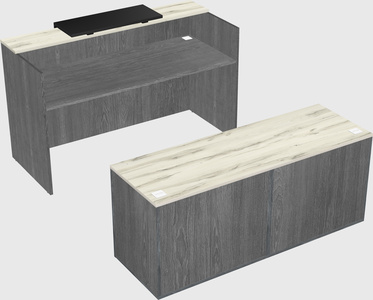 Modular reception desk
