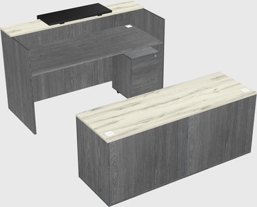 Modular reception desk