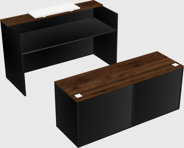 Modular reception desk