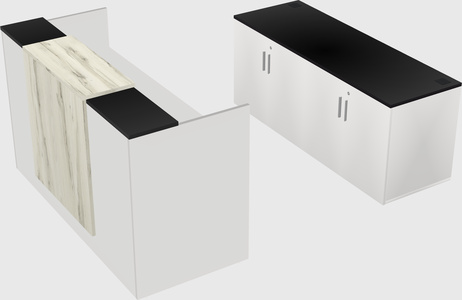 Modular reception desk