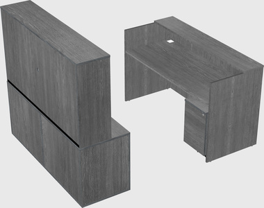 Modular reception desk