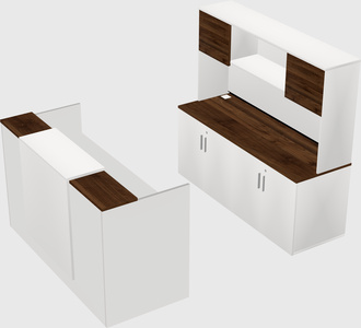 Modular reception desk