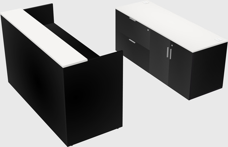 Modular reception desk