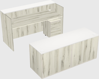 Modular reception desk