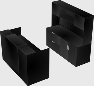 Modular reception desk