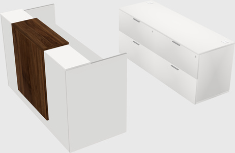 Modular reception desk